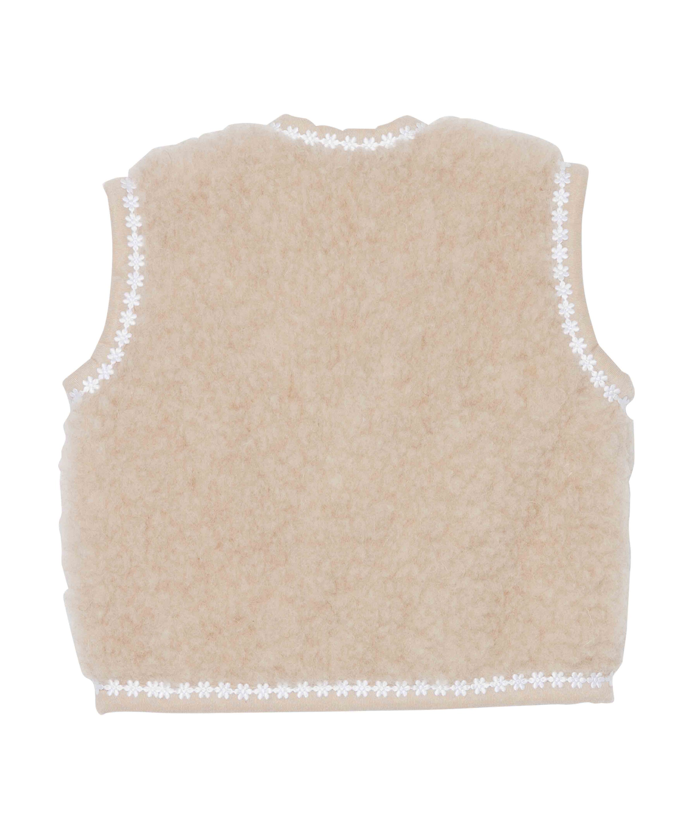 We Are Wovens Gilet ecru