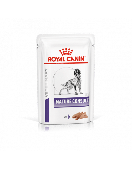 Royal Canin Veterinary Diet Mature Consult Loaf Wet - Hondenvoer - 85 g