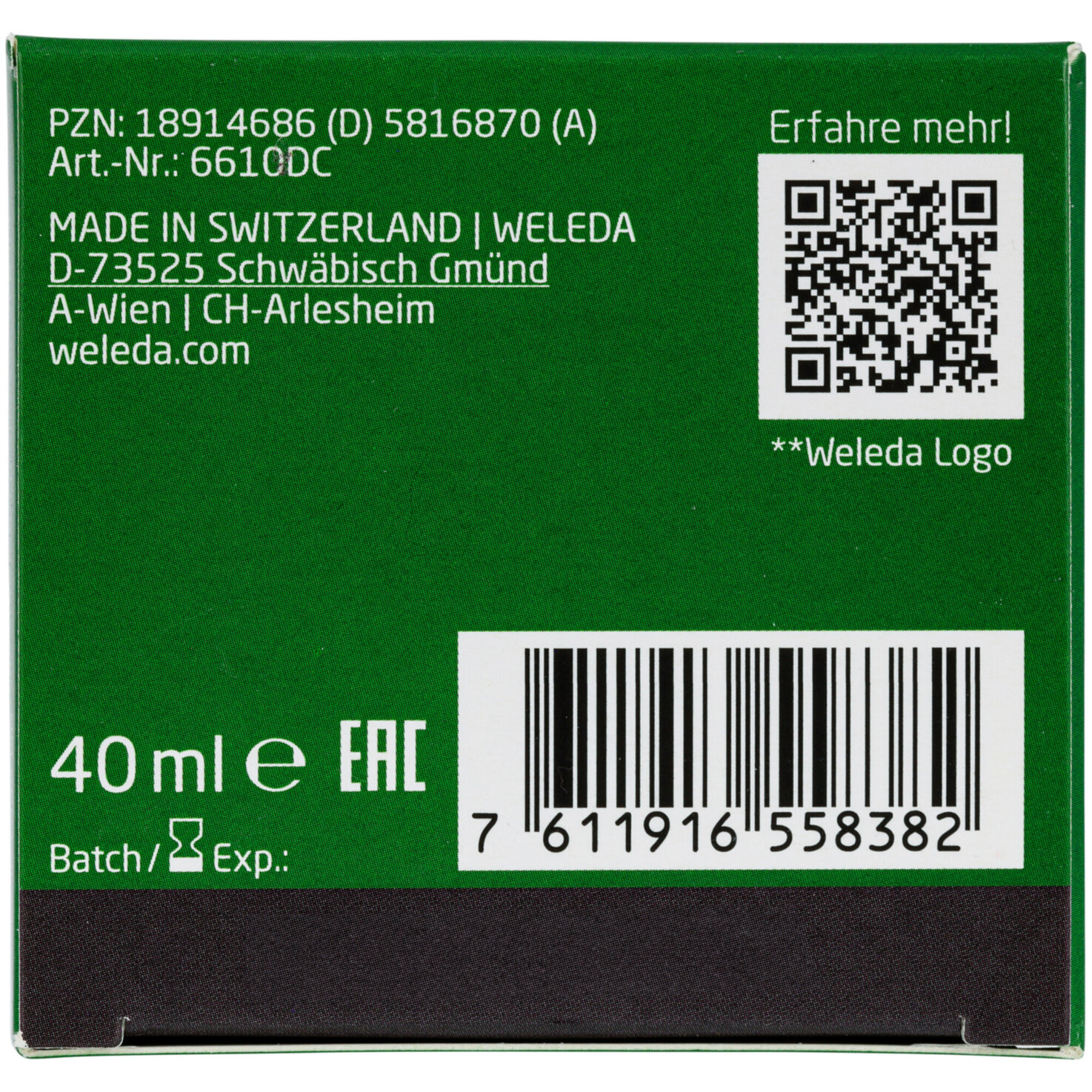 Weleda Skin Food Nährende Tagespflege