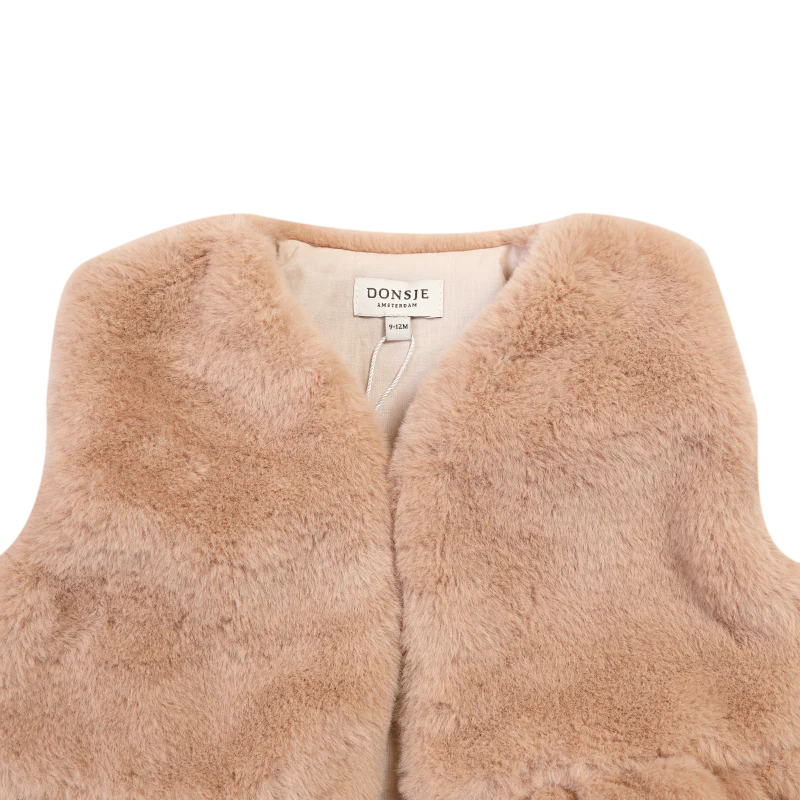 Nilila Gilet | Cloudy Rose Teddy