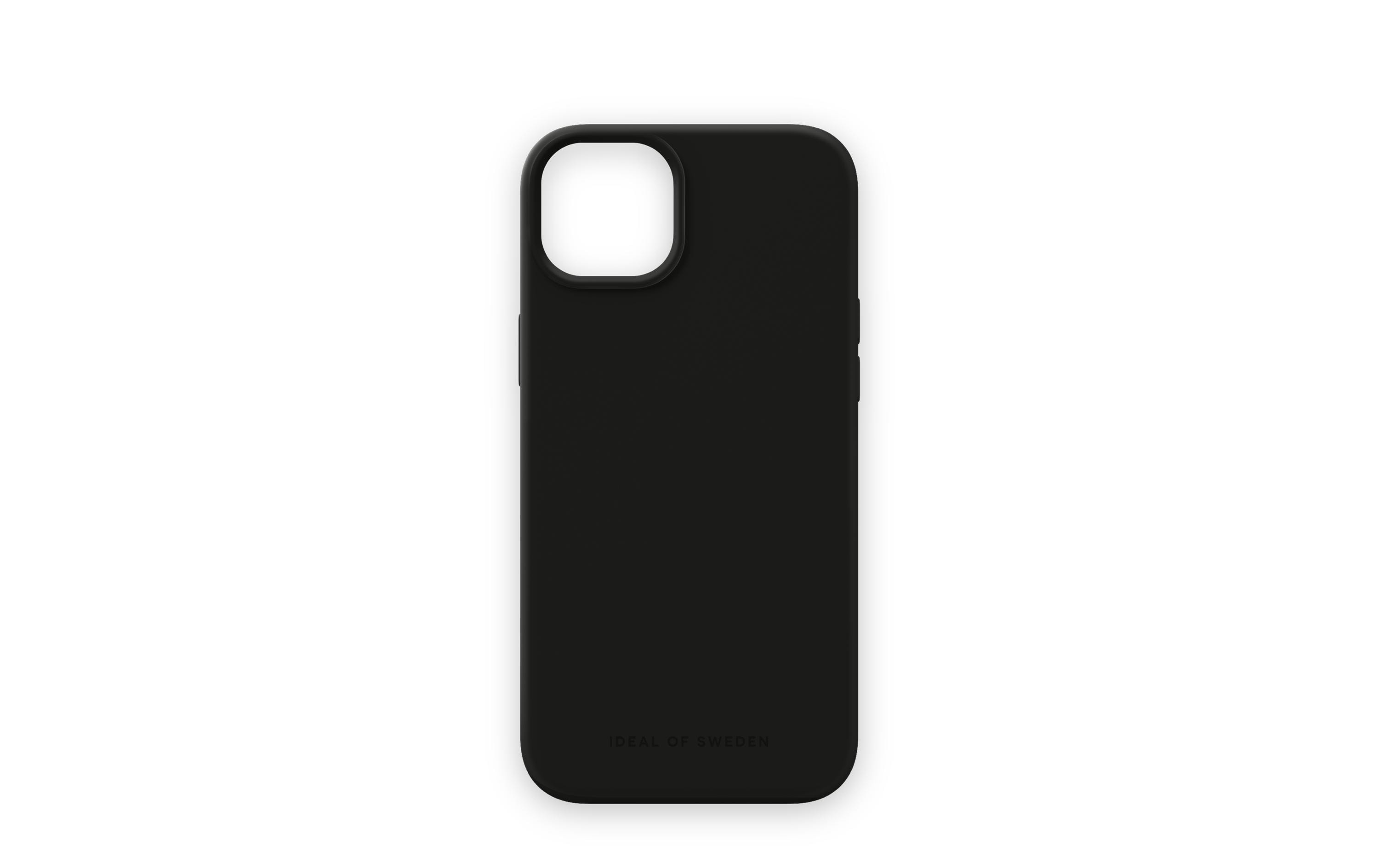 Back Cover Silicone iPhone 15 Plus SchwarzSilikon-Backcover für das iPhone 15 Plus