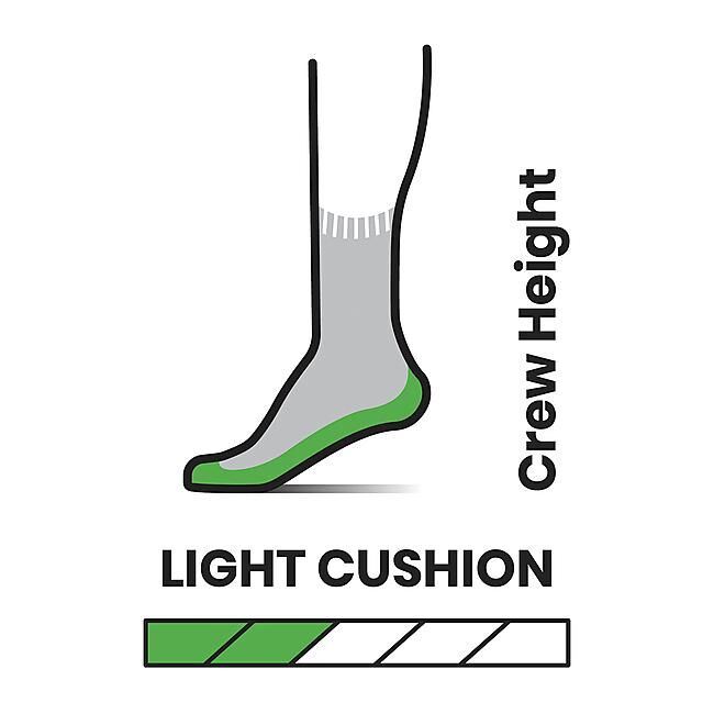 SMARTWOOL - CHAUSSETTES KIDS HIKE LIGHT CUSHION CREW