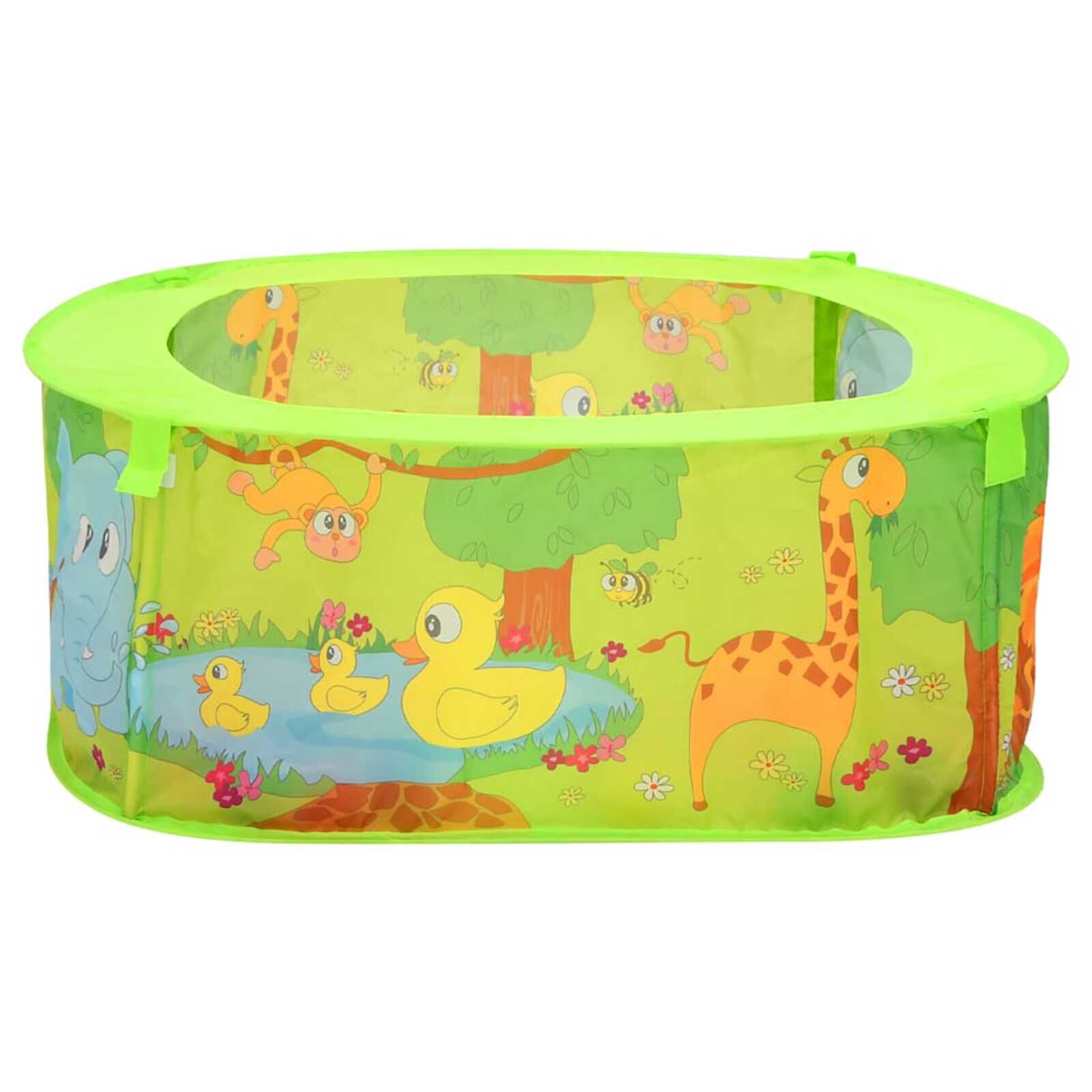 vidaXL Kinderzwembad met 300 ballen, 75x75x32 cm