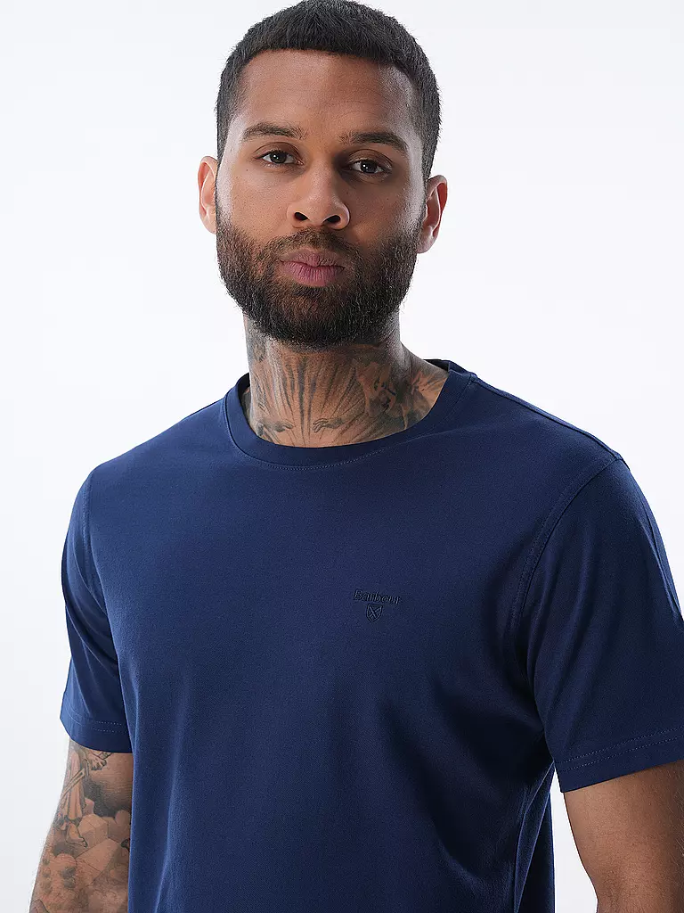 BARBOUR T-Shirt dunkelblau
