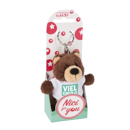 NICI Bär Viel Erfolg 10cm Bb SA m. T-shirt