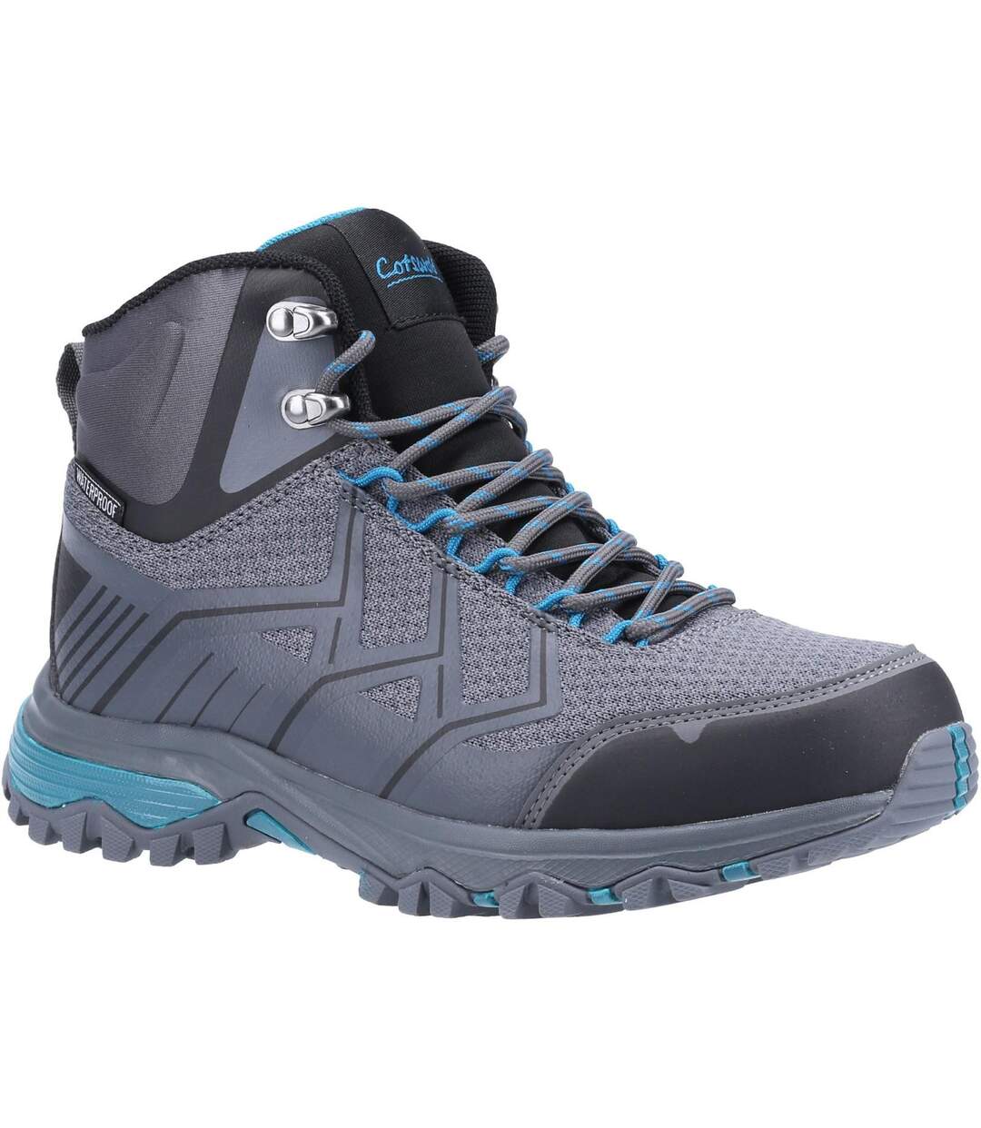 Cotswold - Bottines de randonnée WYCHWOOD - Femme (Gris / Bleu) - UTFS8427