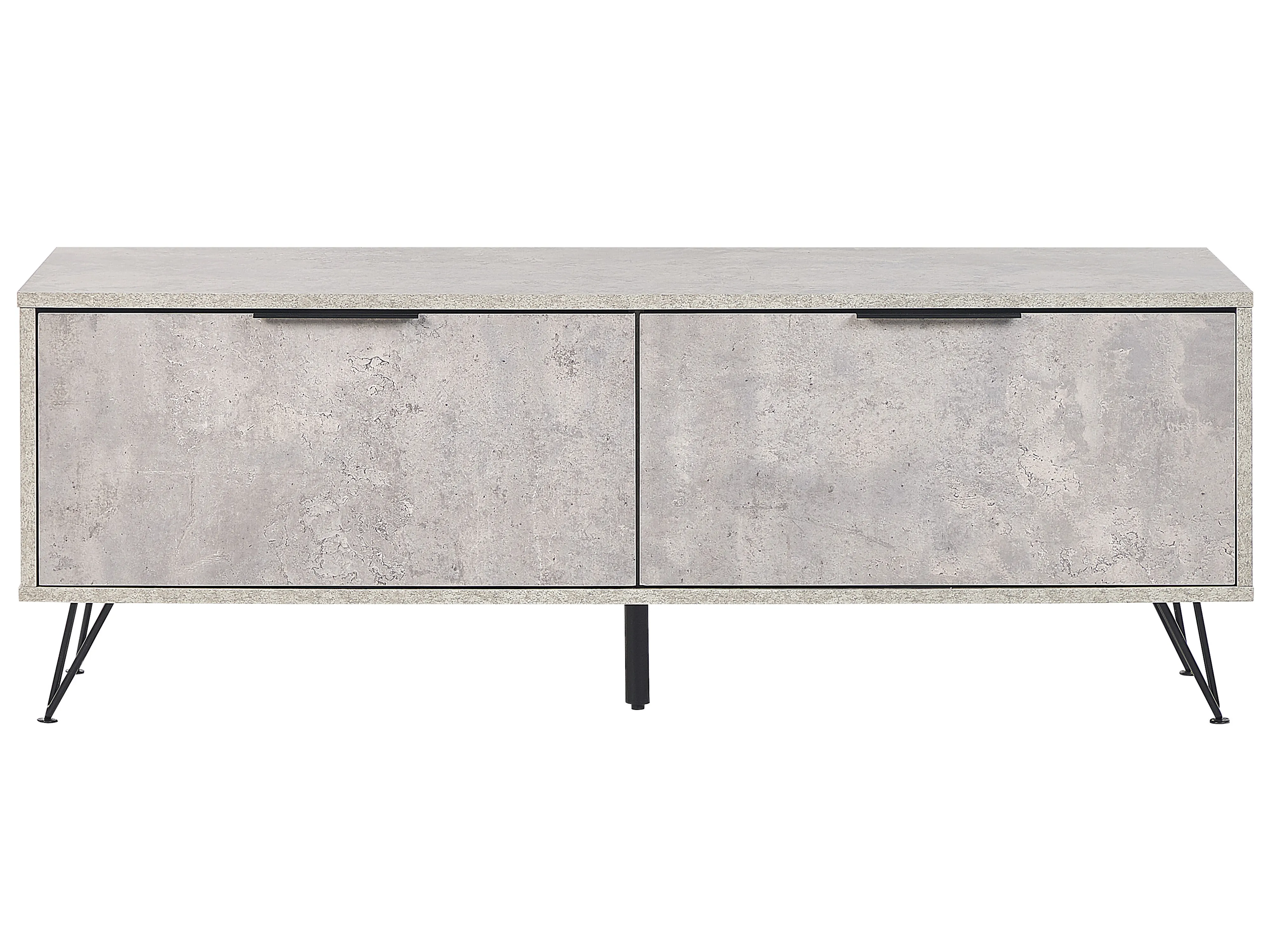 TV-meubel HALSTON Grijs beton-effect