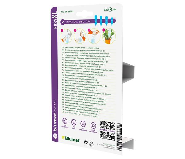 Tropf-Blumat Flaschenadapter mit Tonkegel XL,