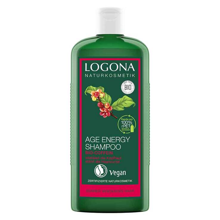 Logona Age Energy Shampoo Bio-Coffein, 250 ml