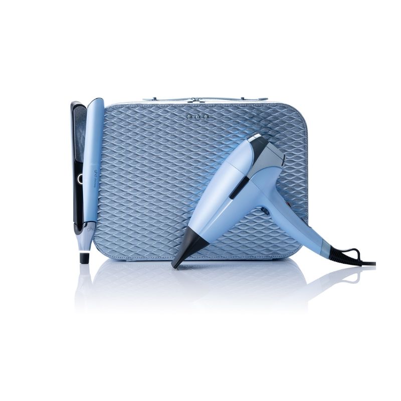 Coffret Lisseur ghd Chronos et Sèche-cheveux ghd Helios Collection ghd Iced luxe