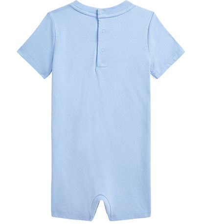 Polo Ralph Lauren Sommerstrampler - Hellblau m. Kuscheltier