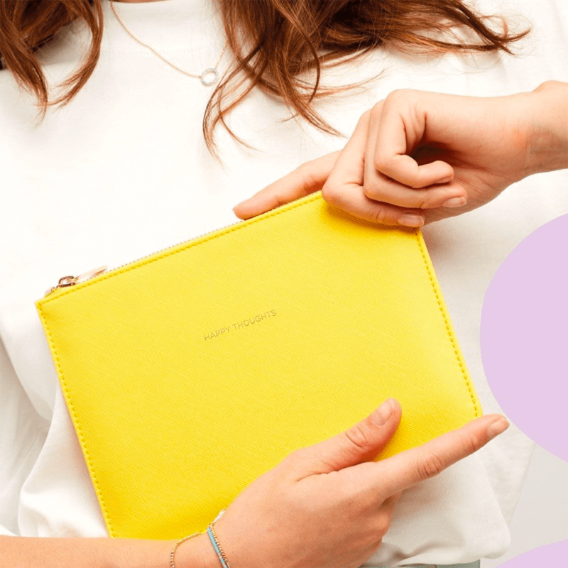 Pochette medium 23 cm Yellow