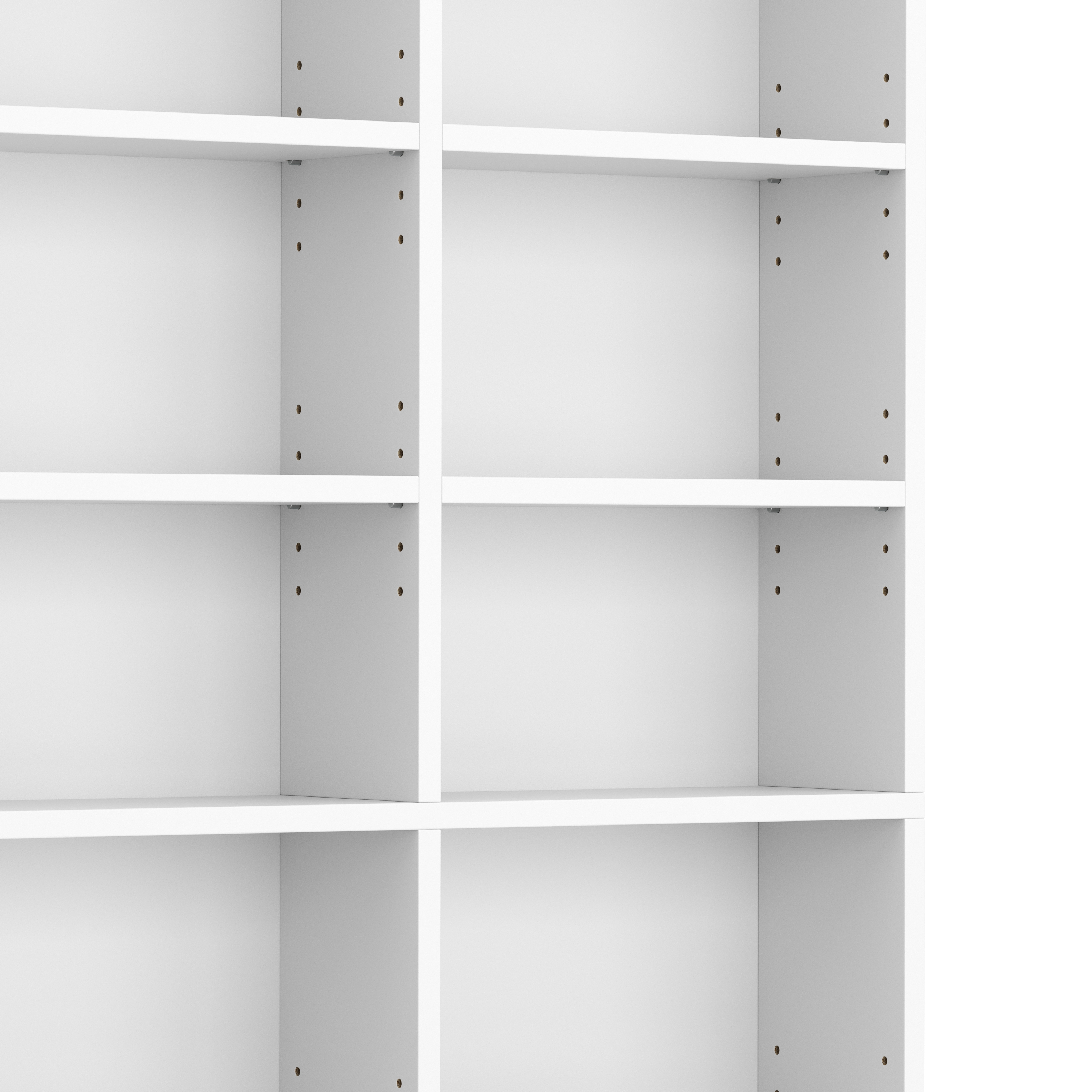 Bücherregal CD-Schrank MAKS 102 x 175 cm weiss