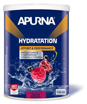 Boisson énergétique Apurna Hydratation Effort & Performance Fruits Rouges - 500g