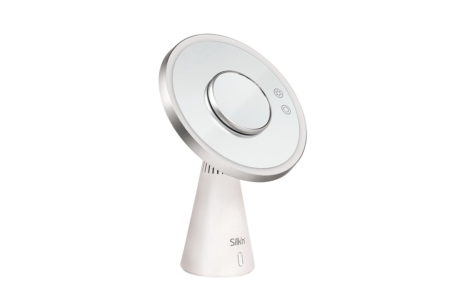 Kosmetikspiegel Music Mirror Weiss<br>LED-Spiegel mit Bluetooth-Lautsprecher