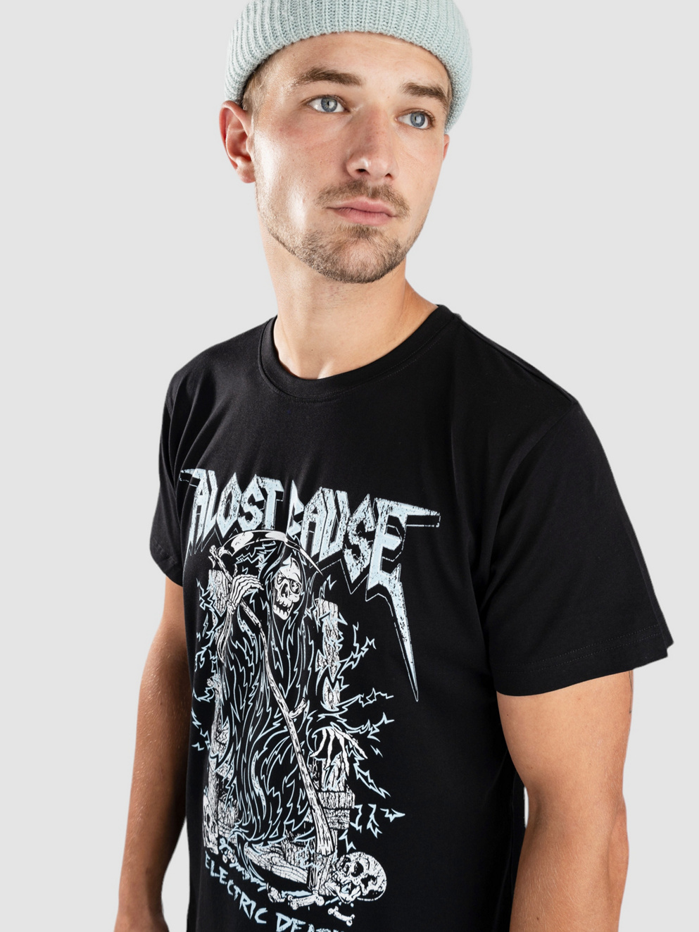 A Lost Cause Electric Death Vintage T-Shirt vintage black