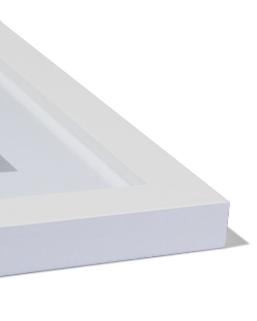 cadre photo bois 30x40 blanc