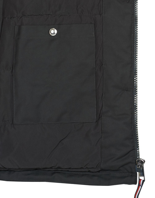 Tommy Hilfiger - PADDED PARKA WITH FUR - Noir