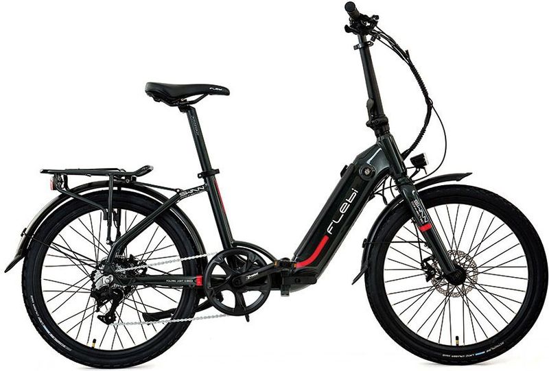 Flebi - Swan - Elektrische Vouwfiets - Grey Raptor - 24 inch