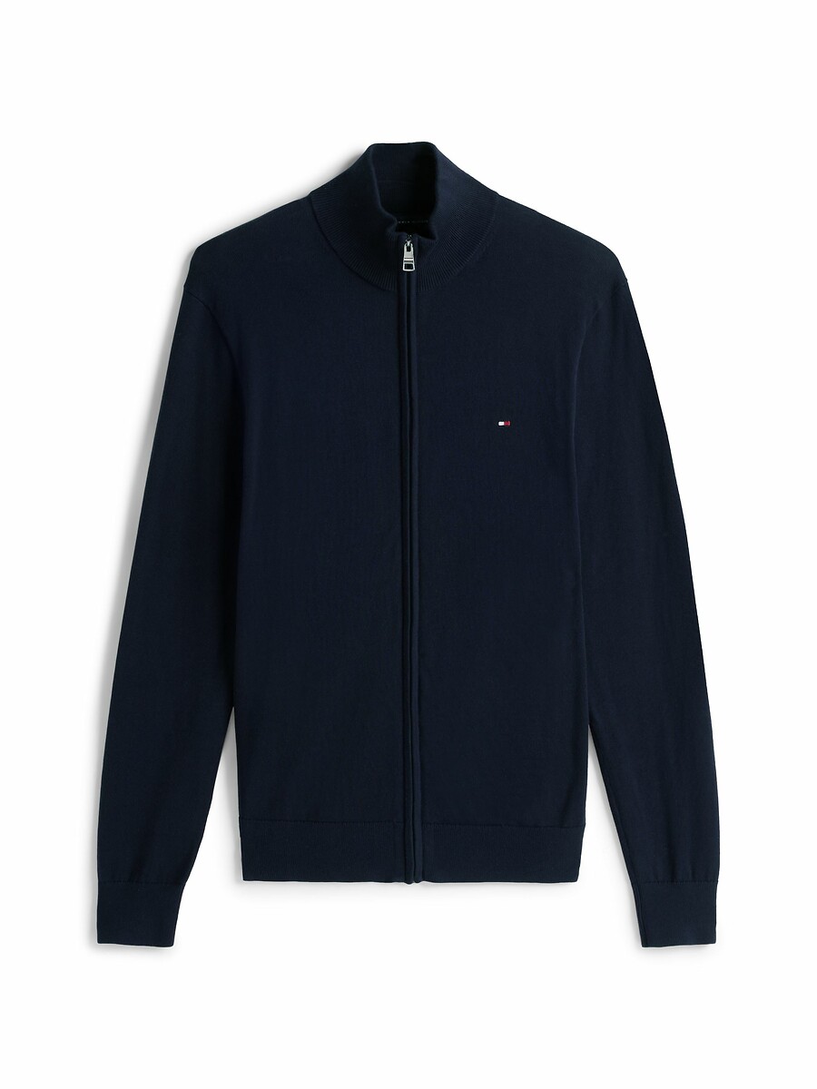 TOMMY HILFIGER<br>Cardigã com zíper