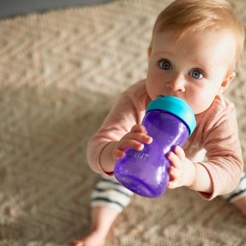 Tasse à bec souple 300 Ml Violet/Bleu - AVENT