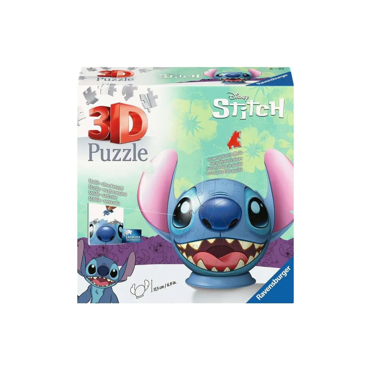 Ravensburger Puzzle 3D Ball Stitch Lilo & Stitch