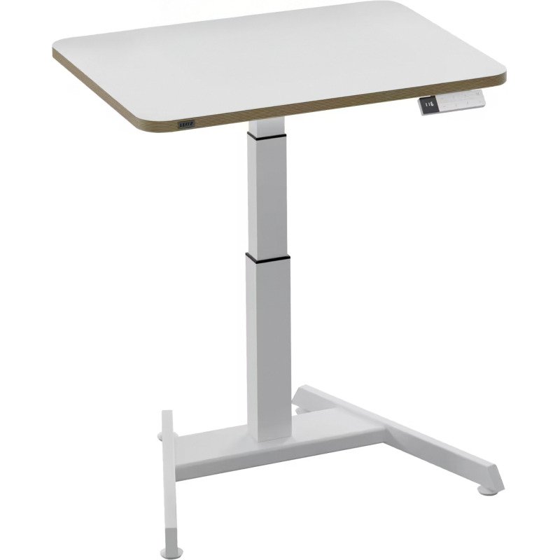 Bureau électrique compact - assis-debout - blanc - Leitz Ergo
