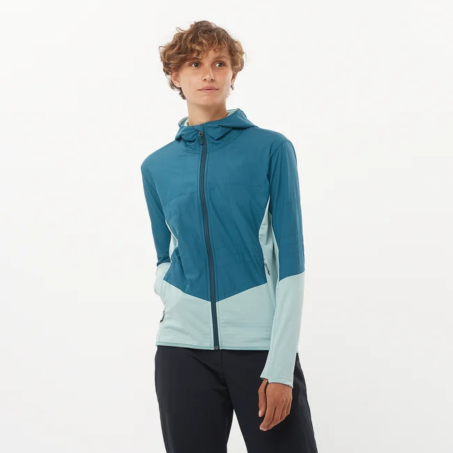 OUTLINE ALL SEASON HYBRID  Couche intermédiaire à capuche pour femme