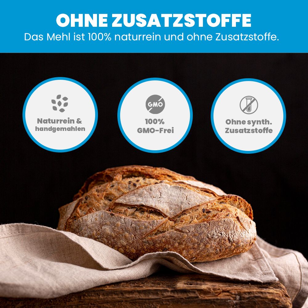 SANUUS® Bio Weizenmehl 550 aus dem Allgäu