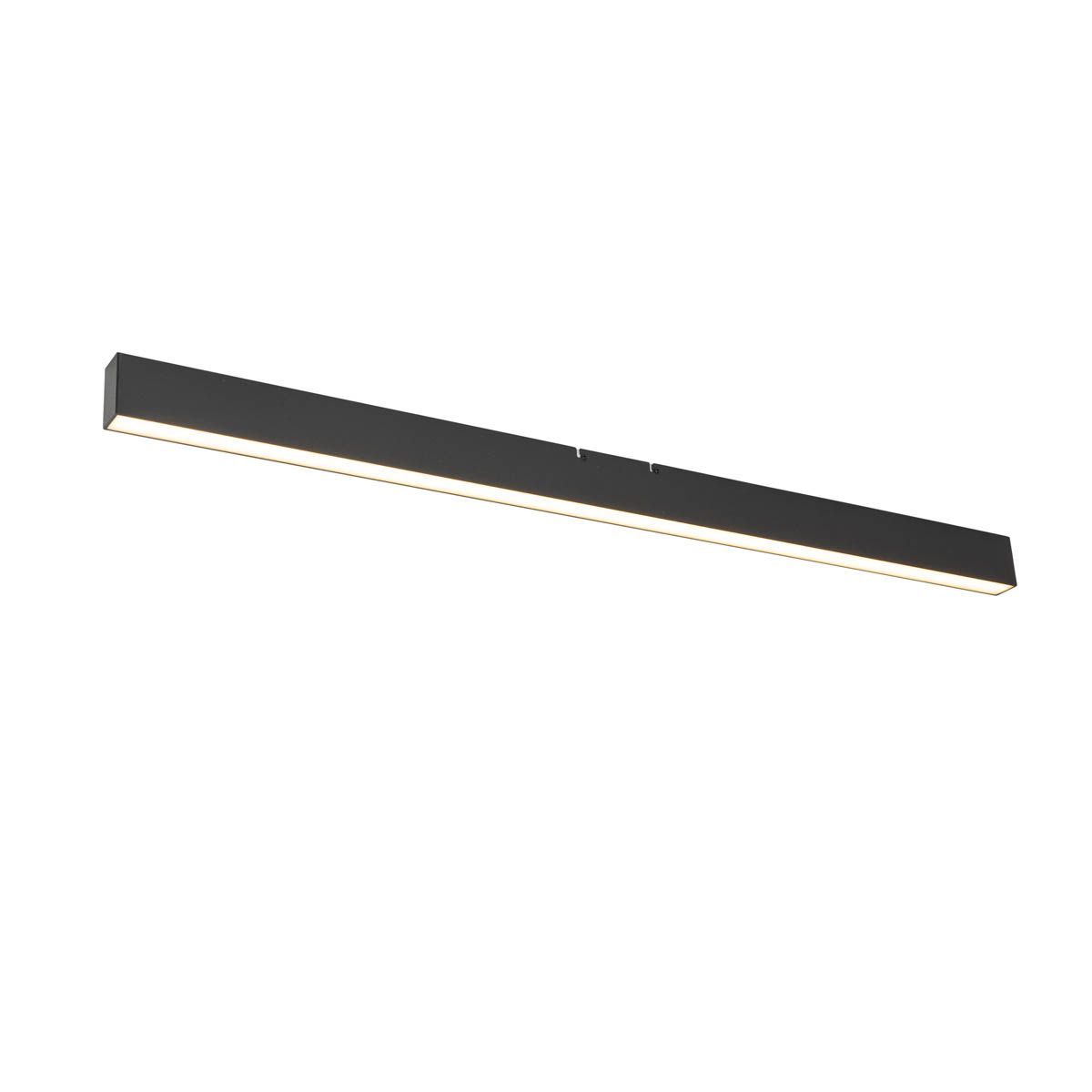 Plafondlamp zwart incl. LED 3-staps dimbaar 2700-4000K met dipswitch - Keane