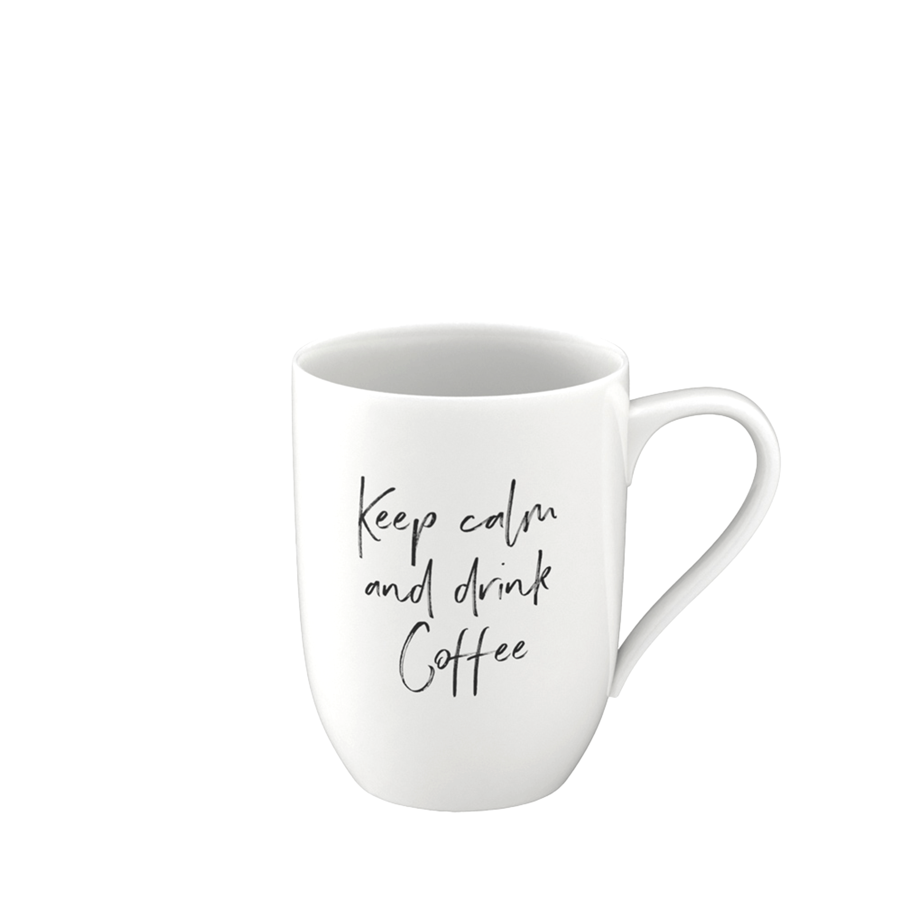 Statement Mug White, 9.9 oz, Premium Porcelain