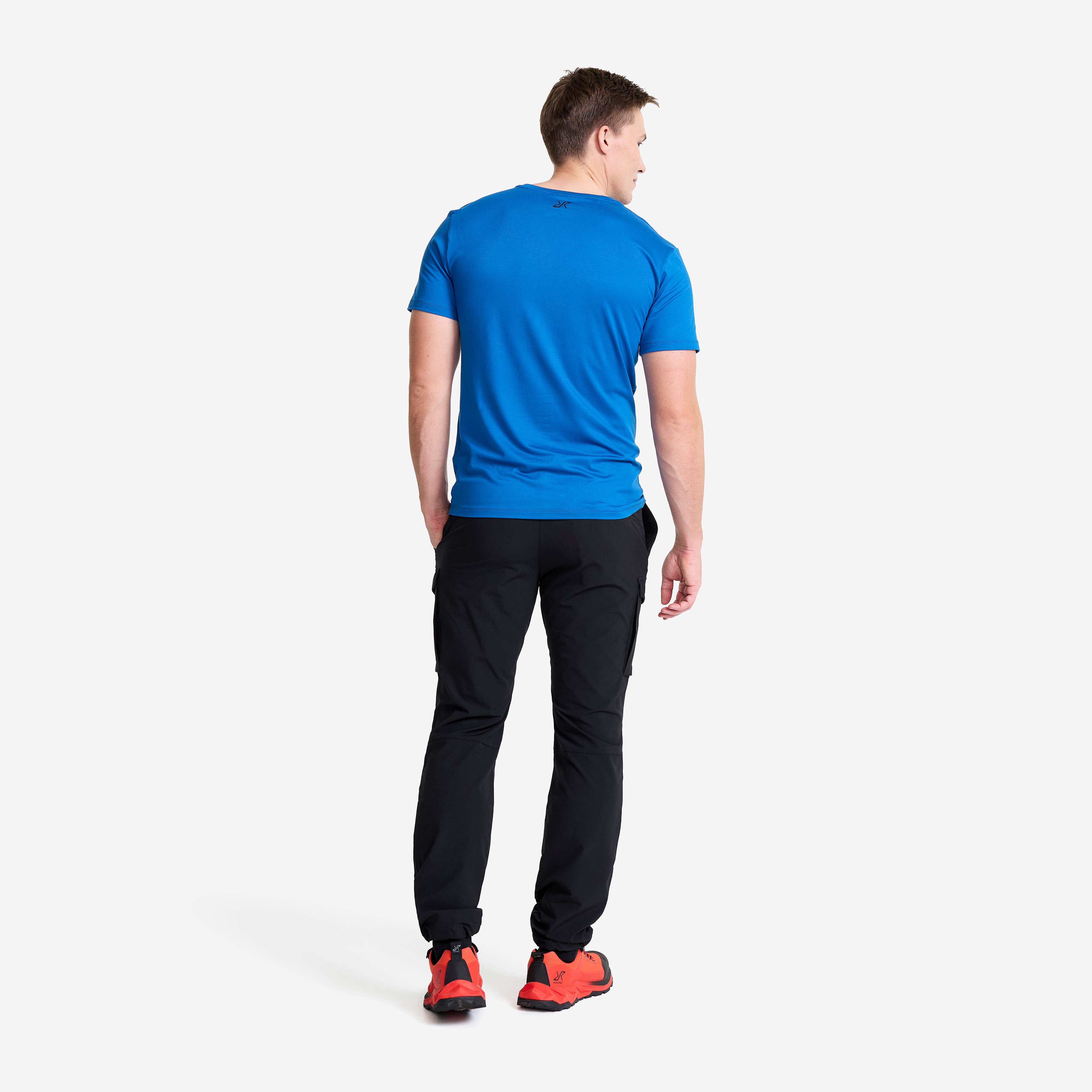 Mission Logo Slim Fit T-shirt Herre Classic Blue