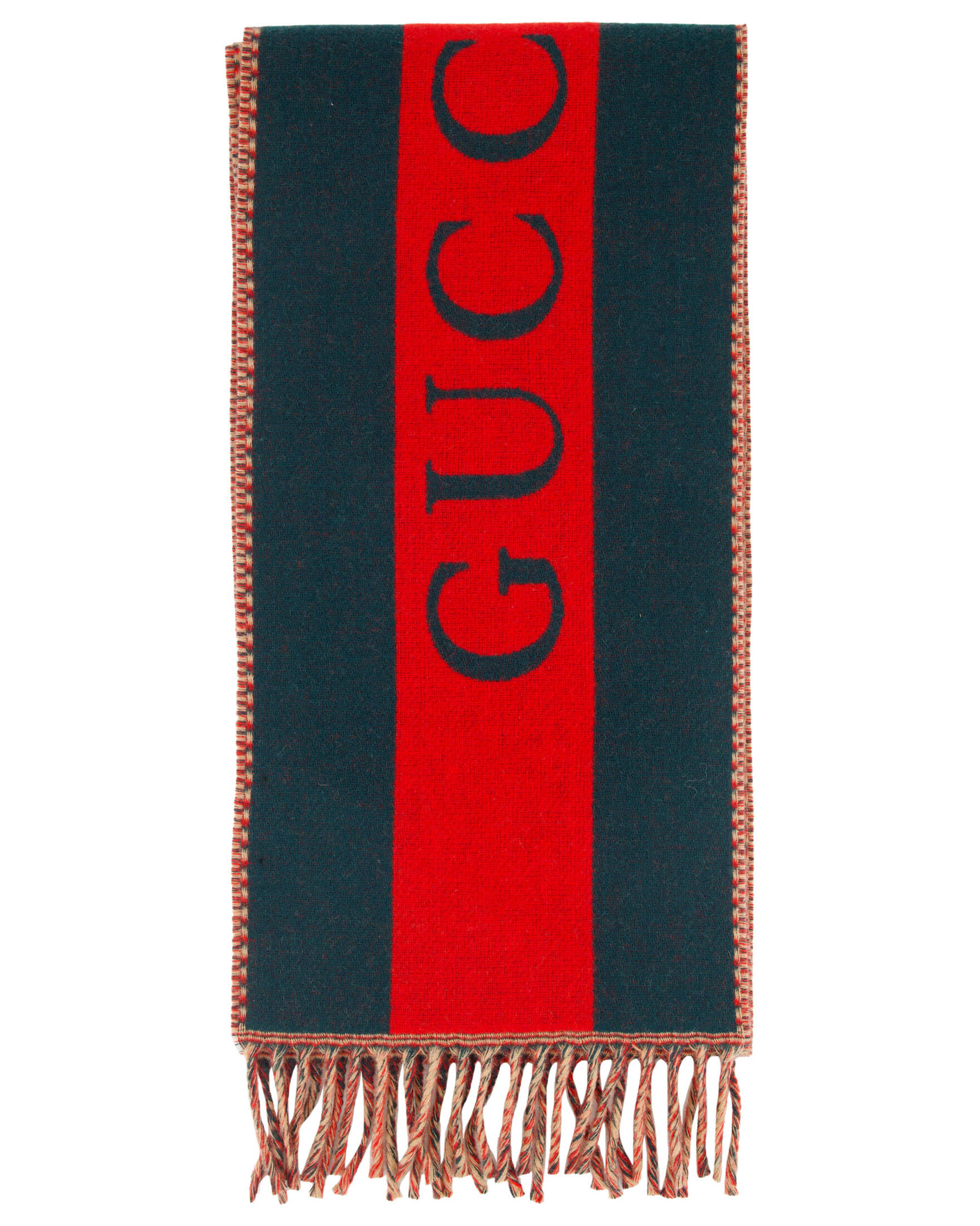 Gucci| Herren Schal aus Wolle SC DOUBLE WEB