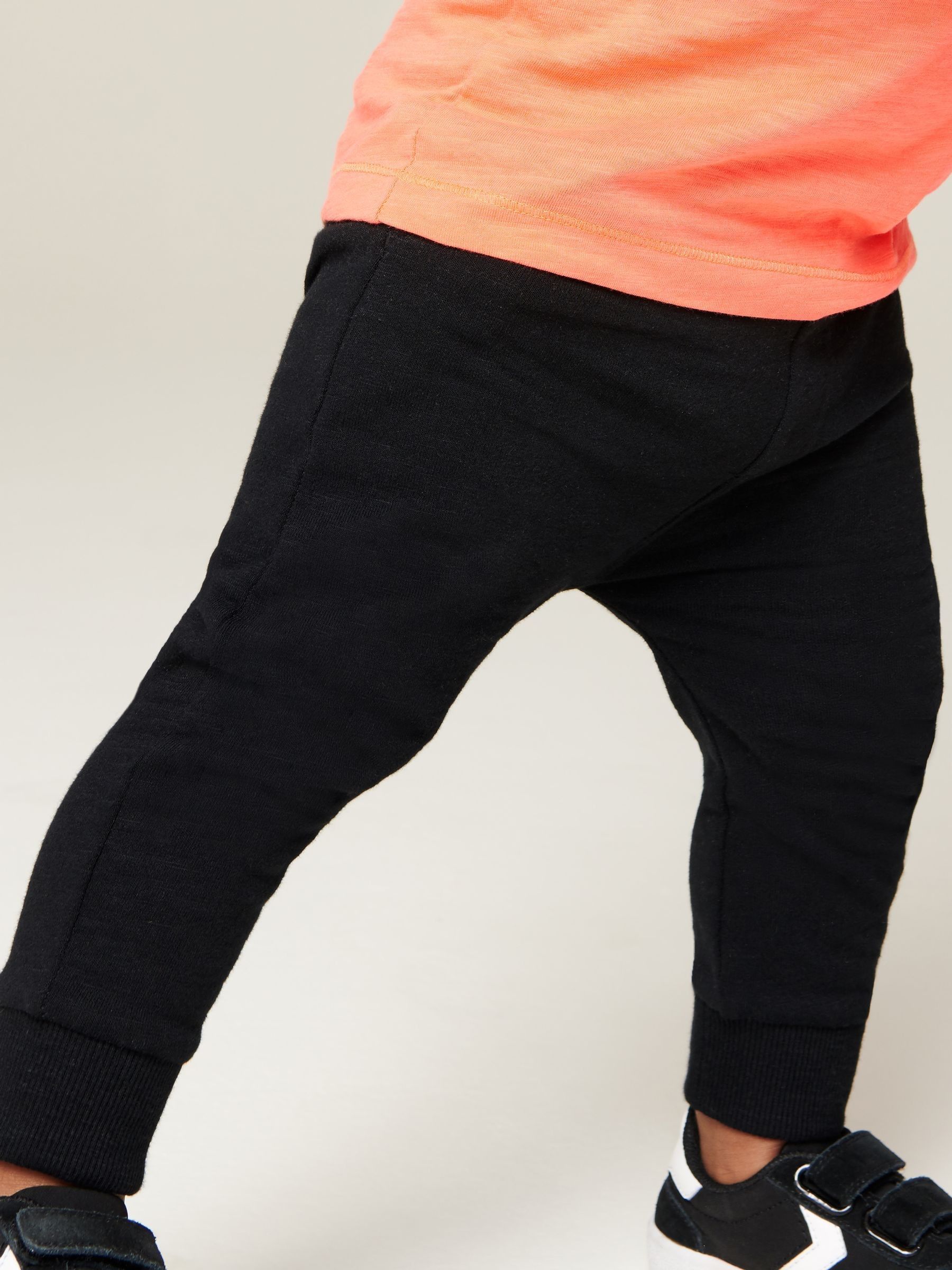 Zwart - Joggingbroek (3 mnd-7 jr)