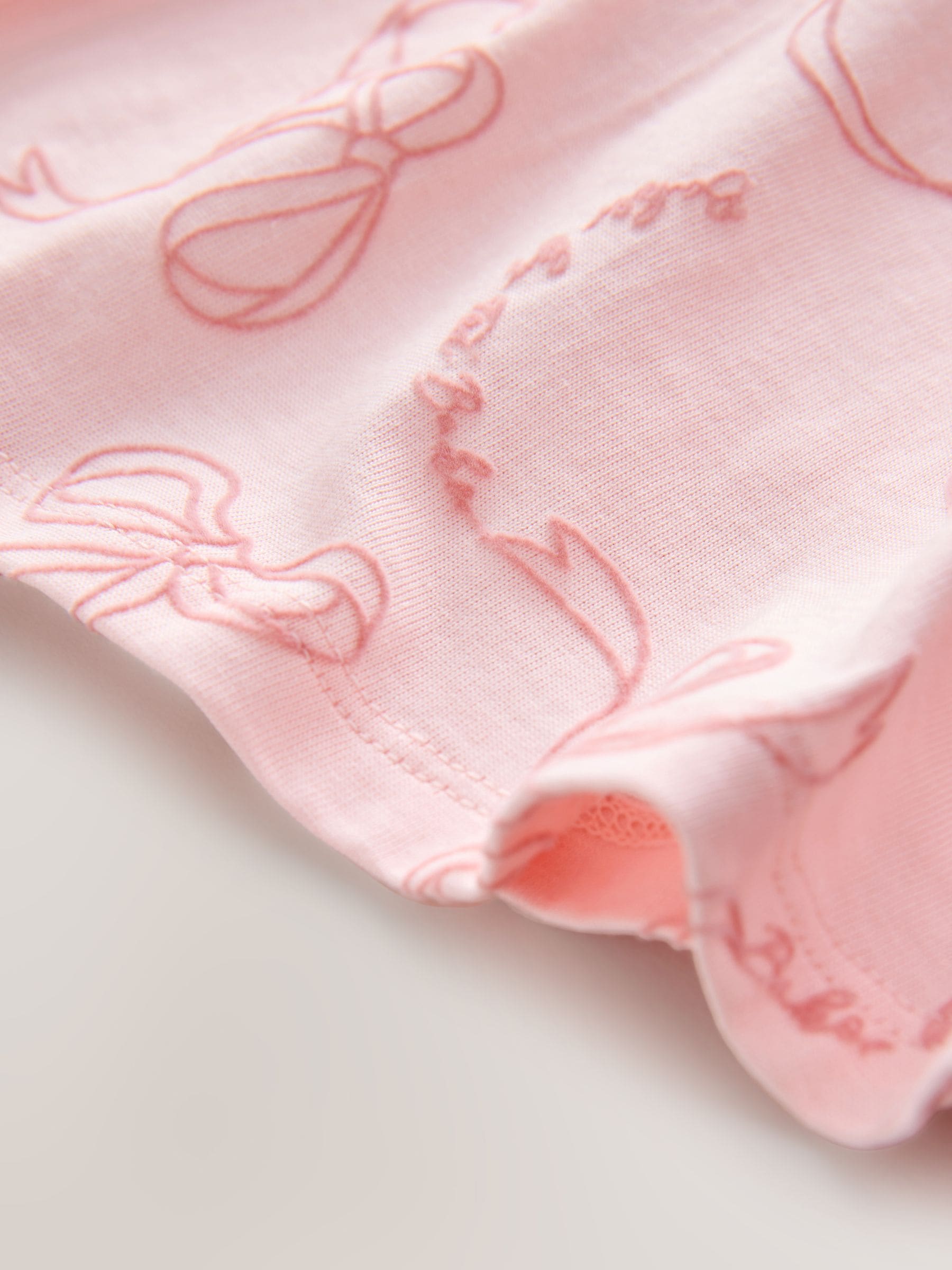 Roze - Baker by Ted Baker jersey-jurk met ruches