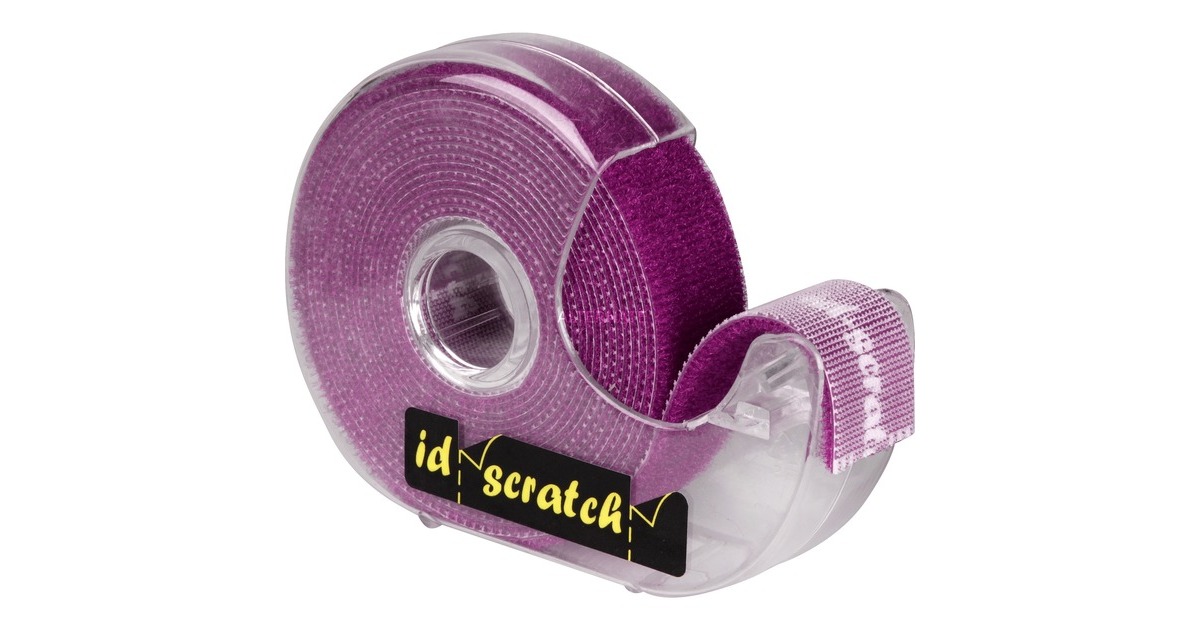 PatchseeID-SCRATCH Pre-Cut, 2,5 Meter kabelbinder  (Paars)