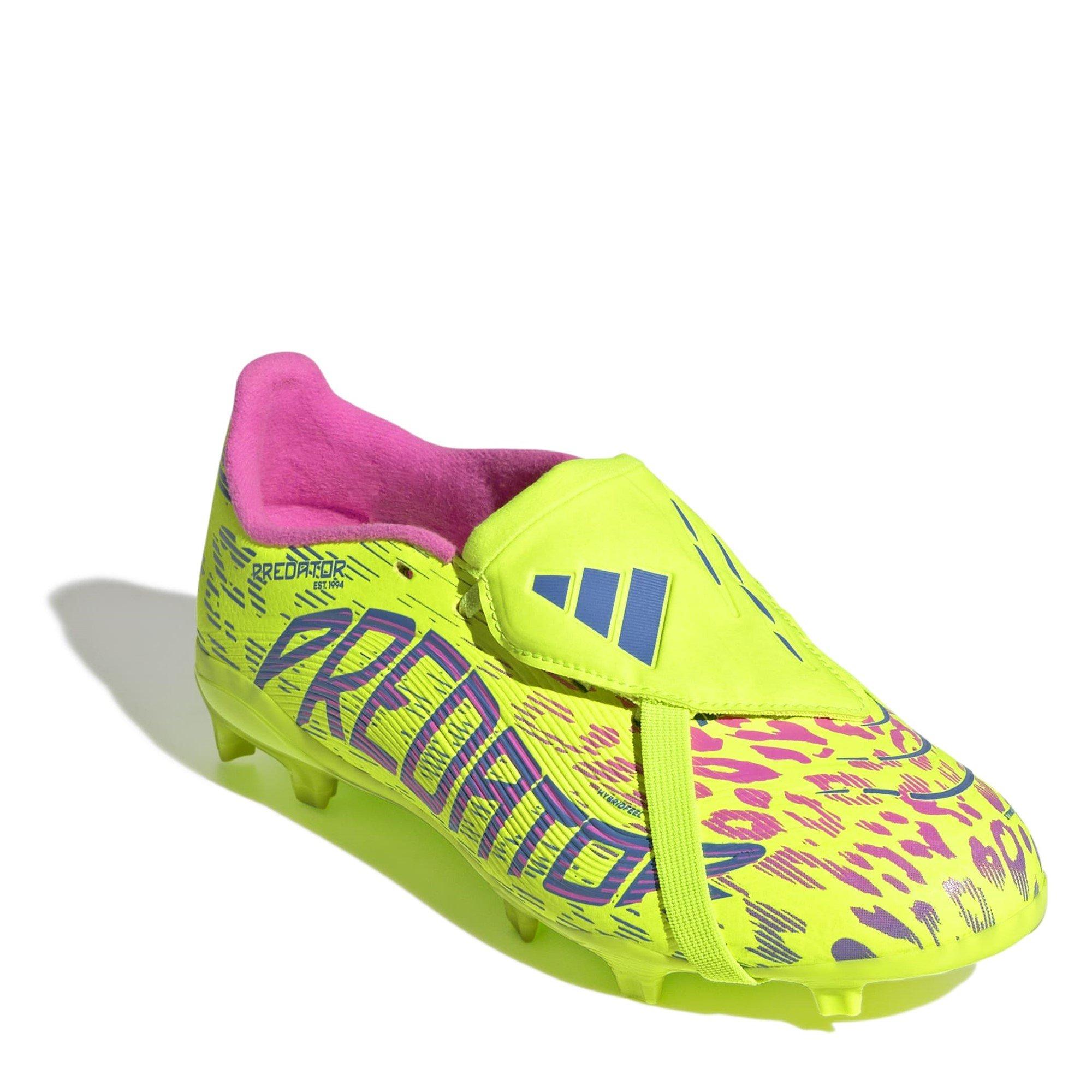 adidas Predator League Fold Over Tongue Junior Firm Ground Football Boots