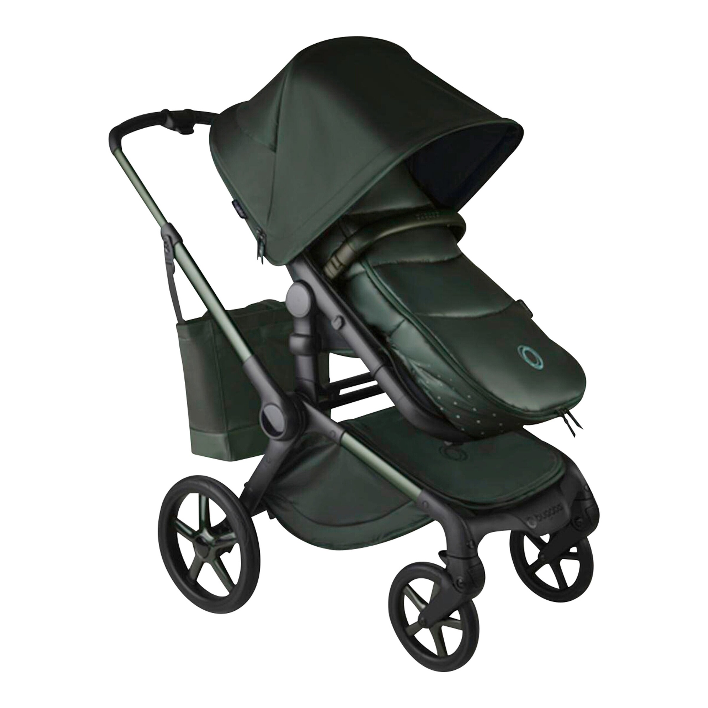 Bugaboo Wickeltasche Limited Edition Noir midnight green