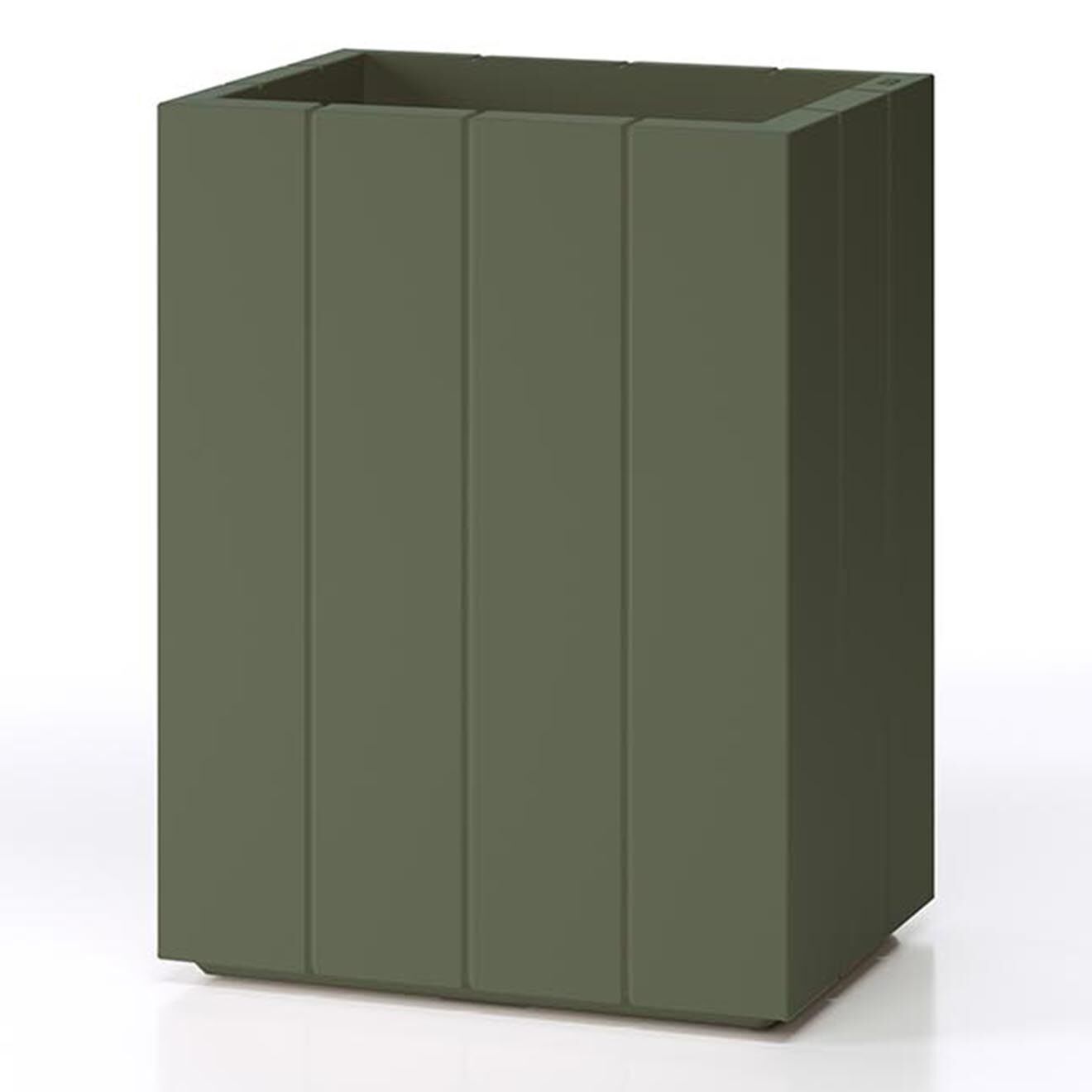 Serralunga Jardinière Design par Raffaella Mangiarotti verte - 100x60x45 cm