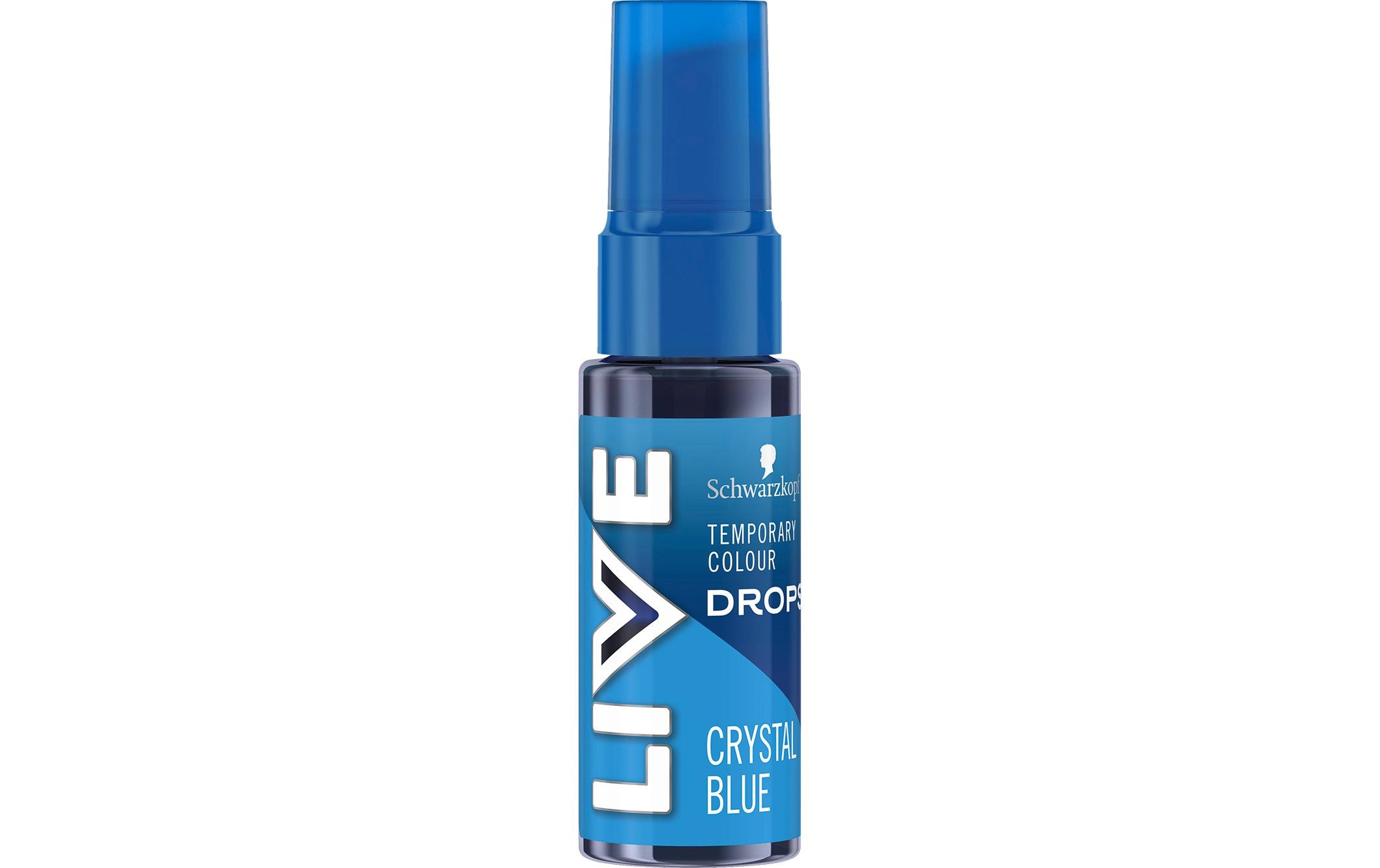 Haarcoloration Drops Crystal BlueHochpigmentierte Haarfarbe