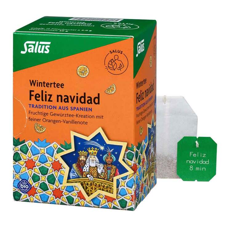 Salus Feliz navidad Bio Filterbeutel, 15 St