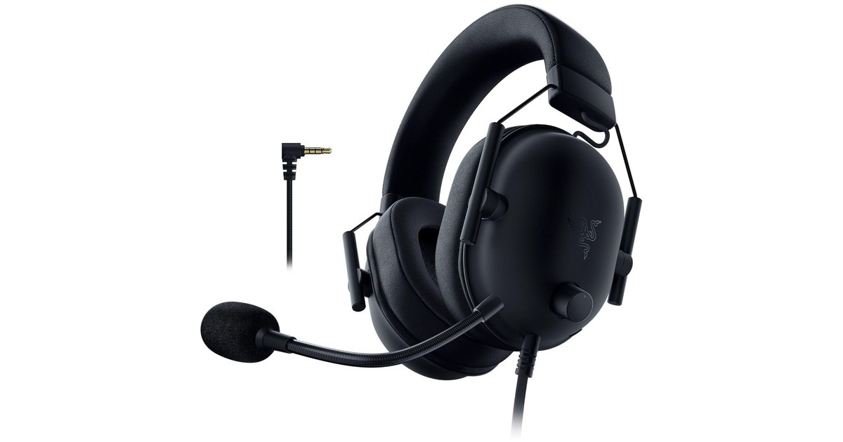 RazerBlackshark V2 X voor PlayStation over-ear gaming headset  (Zwart, PlayStation 4, PlayStation 5)