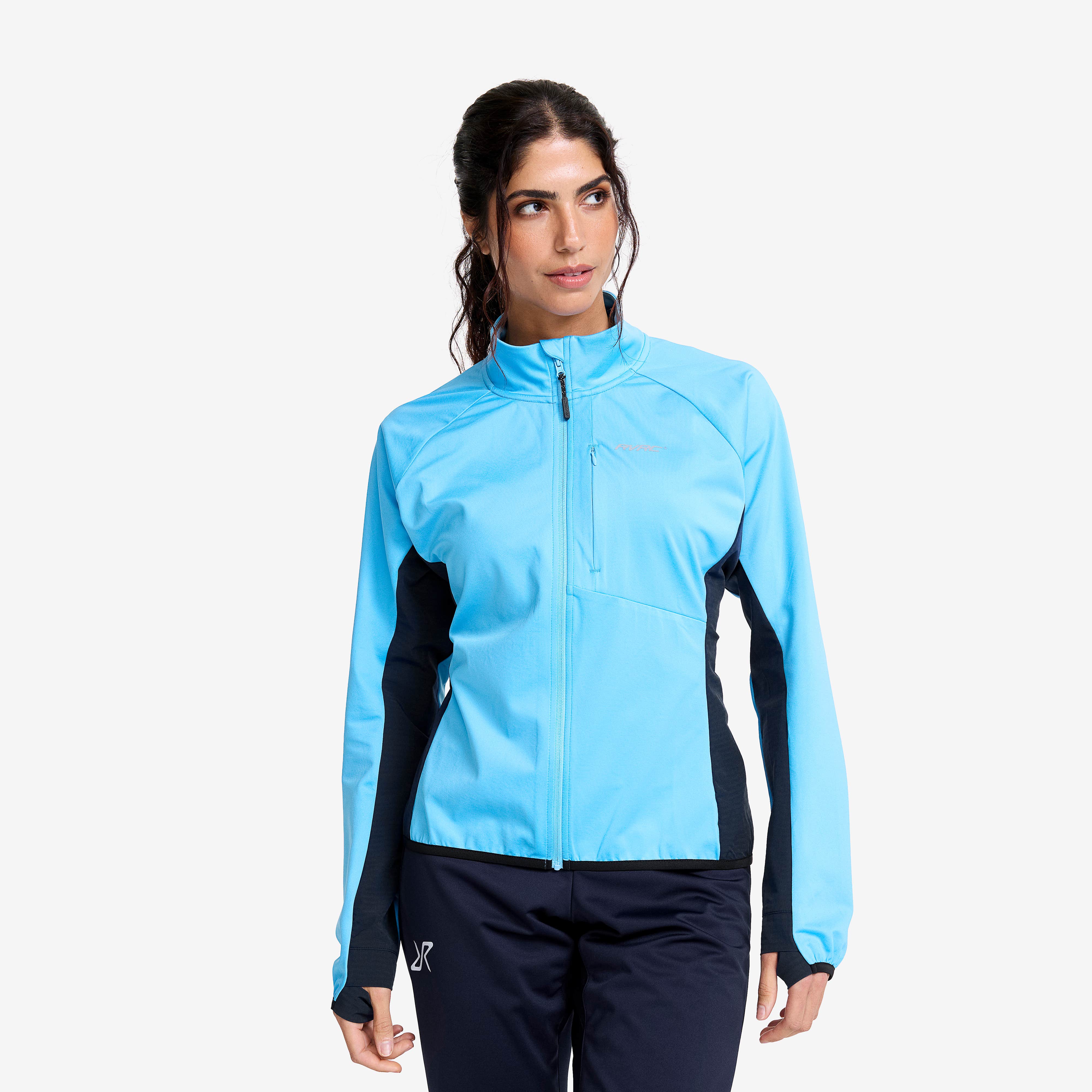 Pace Wind Jacket Dame Navy/Alaskan Blue