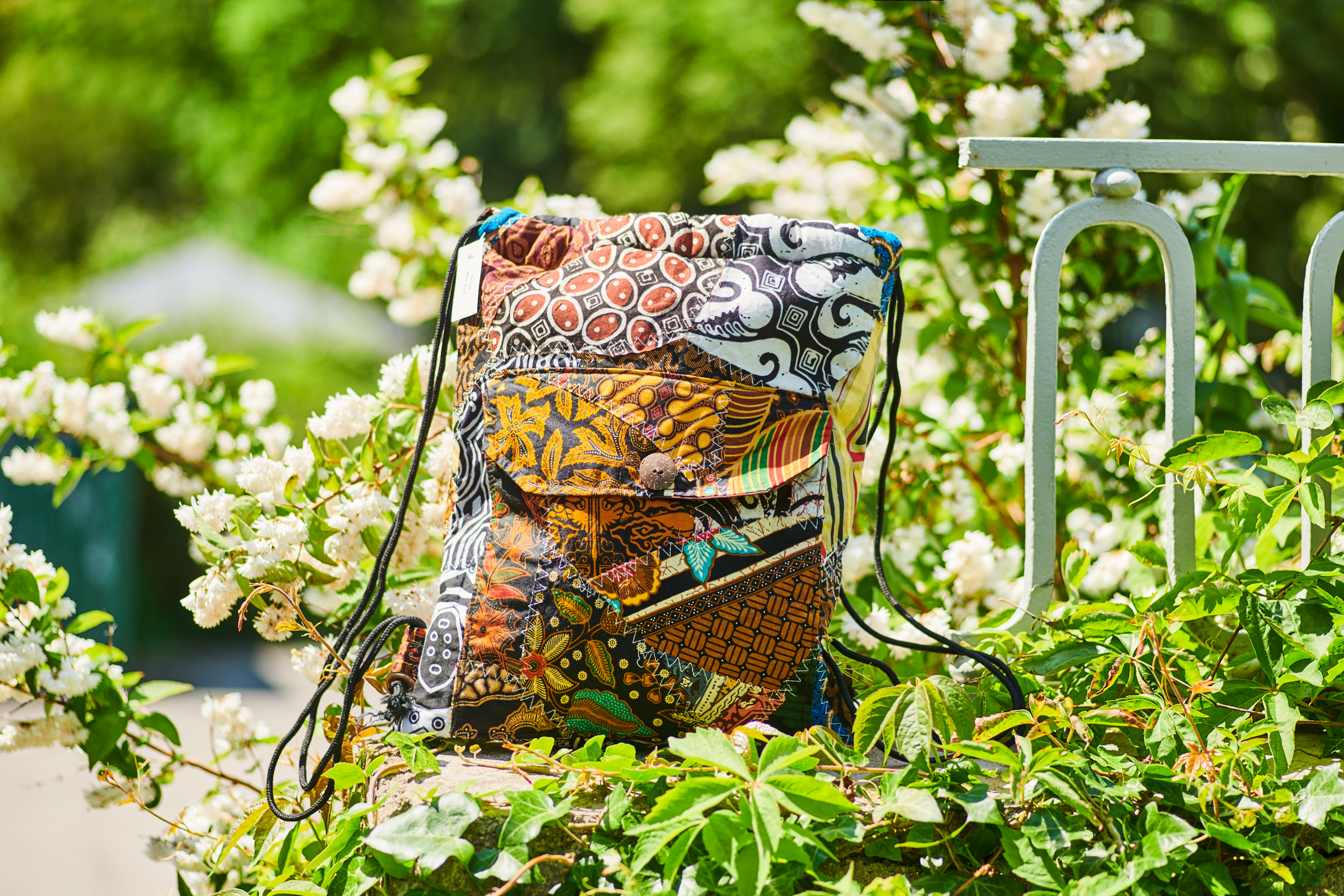 Patchwork Rucksack, multicolor, H 35 cm, B 25 cm, L 14 cm günstig bestellen