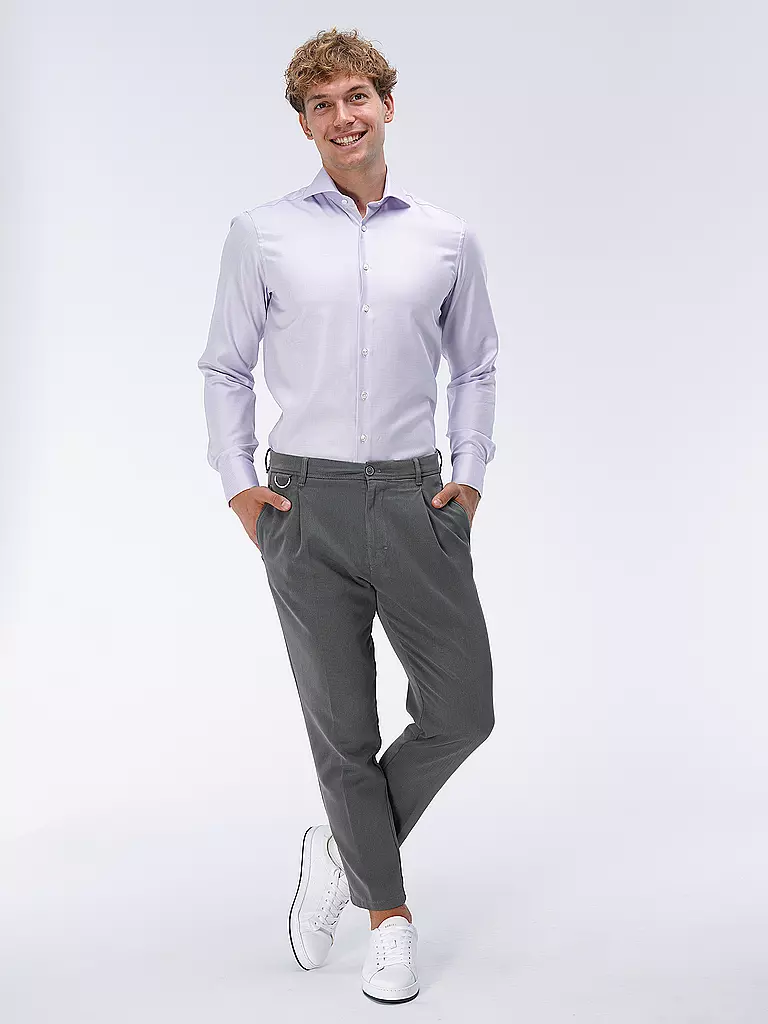 STENSTRÖMS Hemd Fitted Fit lila
