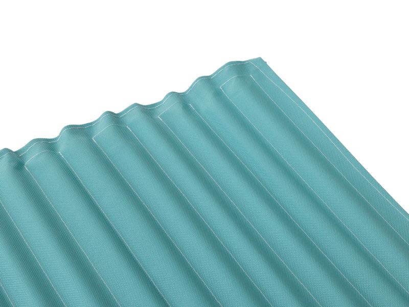 KOOR Strandmatte 180 x 60 cm, Blau Leichte, gepolsterte Matte für Strand und Camping