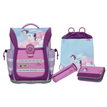 McNeill Ergo Light Pure Schulranzenset Angel 4-teilig