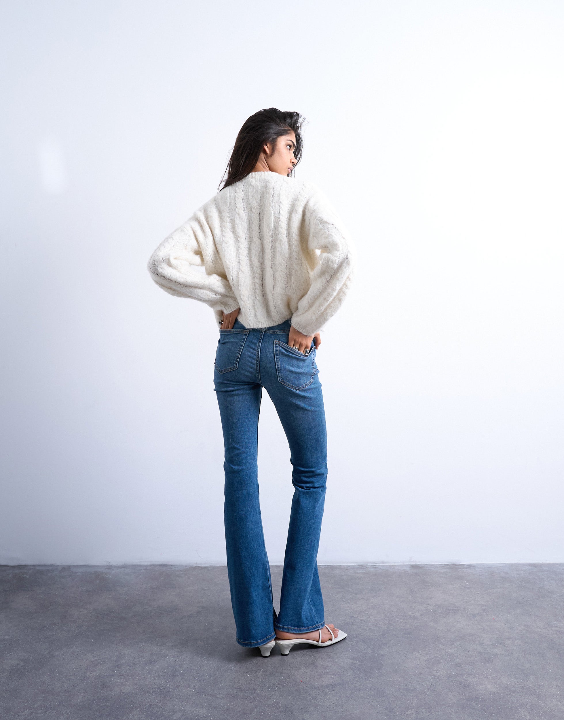 TSJAMIE High rise Flared fit Jeans