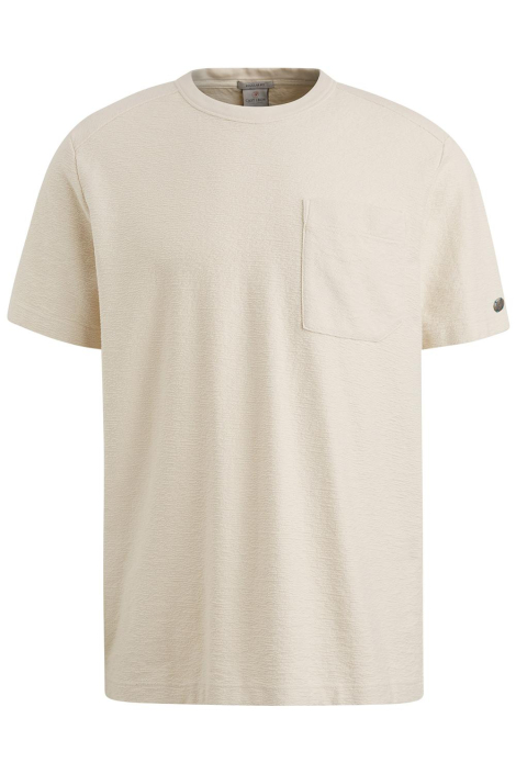 Cast Iron ecru heren t-shirt