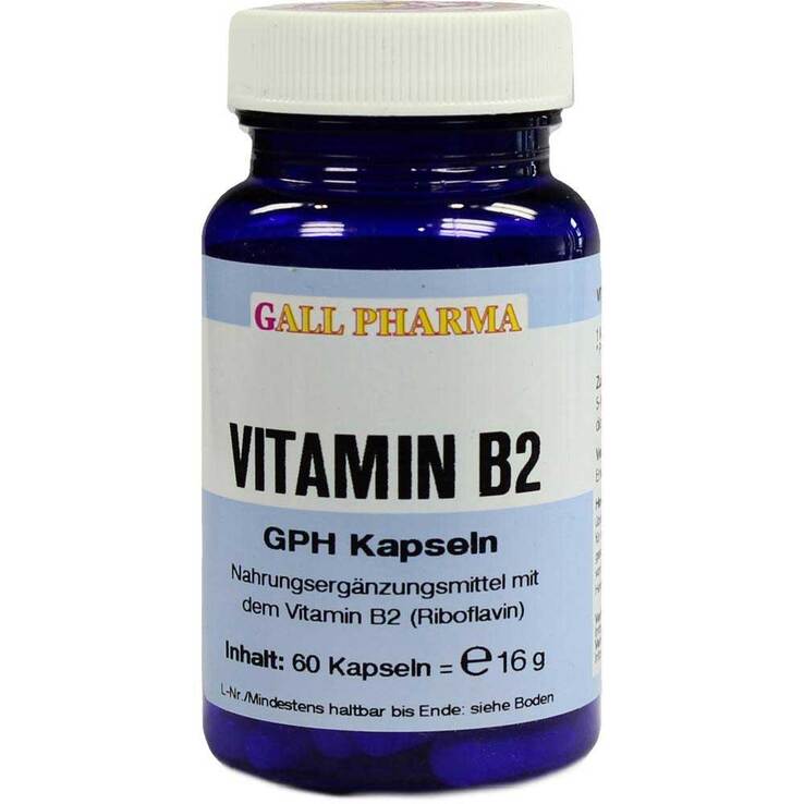 Vitamin B2 GPH Kapseln, 60 St